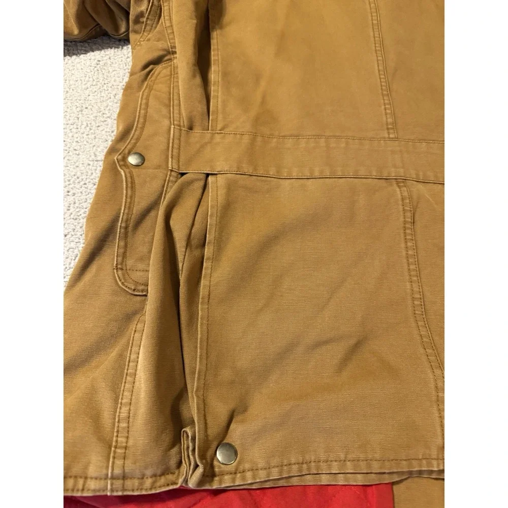 Vintage Polo Ralph Lauren Canvas Jacket Men's M Sportsman Duck Hunting Insulated